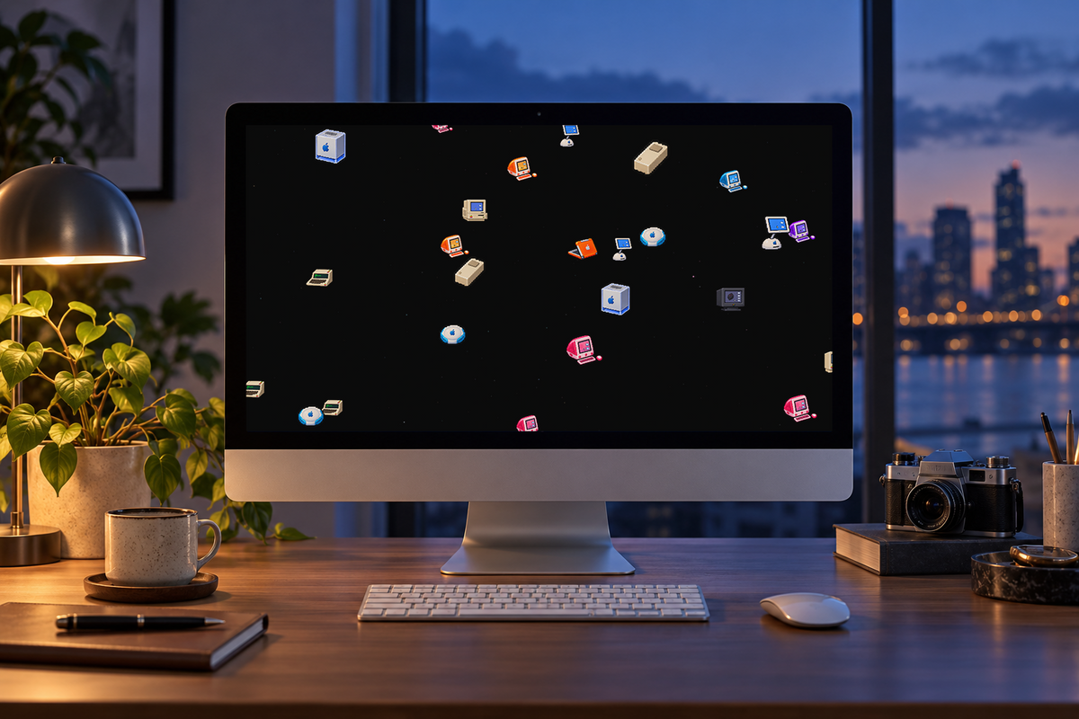 Savey - 90s inspired Screensaver for Mac